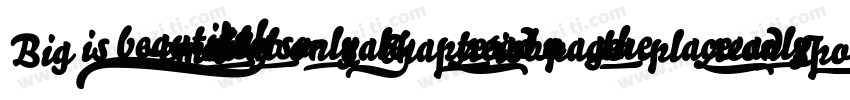 Bello Script Pro Regular字体转换